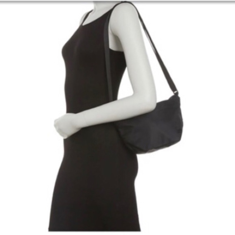MOST WANTED USA BLACK NYLON SPORT CROSSBODY BAG NWT